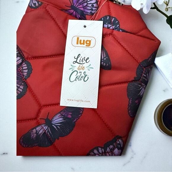 NWT Lug Bumper Cosmetic Case in Butterfly Poppy 🦋 - Picture 3 of 5